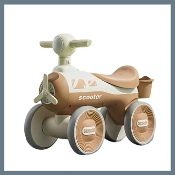 MIIYOUNG detská štvorkolesová motorka – Hnedá 601099689312543-B