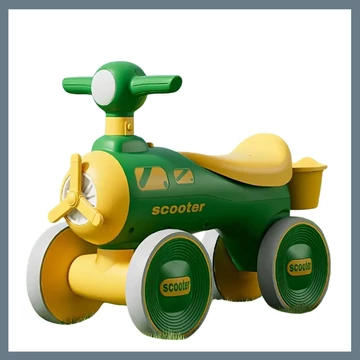 MIIYOUNG detská štvorkolesová motorka – Zelená 601099689312543-Z