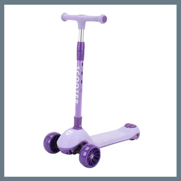 Skladací kolobežka pre deti – Fialová 601099931584247-L