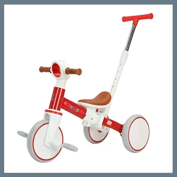 Viacúčelový trojkolieskový bicykel pre deti 601100261163367