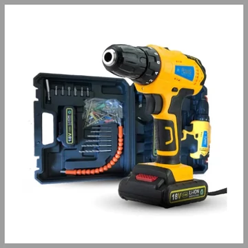 Flinke 58-dielna akumulátorová vŕtačka a skrutkovač 18V