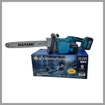 HAYAMI Elektrická reťazová píla 88V s 2 batériami HA-1009