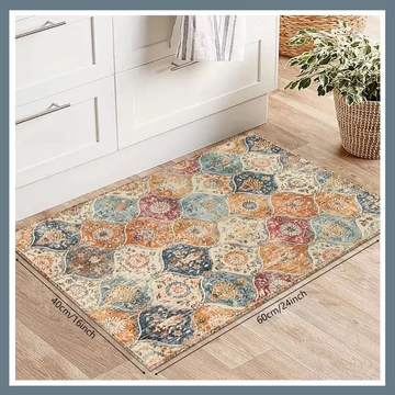 Bohém marocký štýlový koberec 40 x 60 cm 601099697586031-4060
