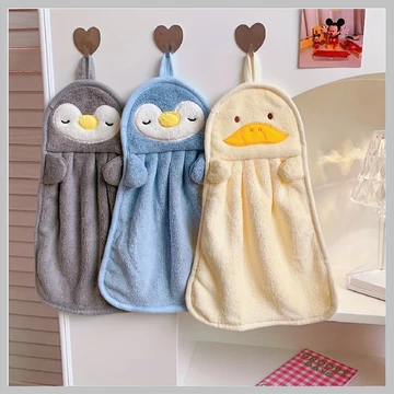 3 ks Kreslený Tvar Mäkkej Utierky BY21192