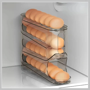 4-vrstvový dávkovač na vajcia, plastový TE152869