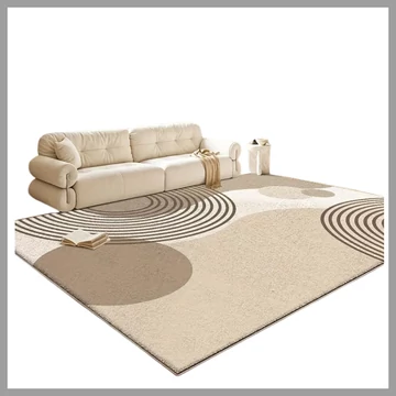 Zamatový koberec 120 × 180 cm s geometrickým vzorom (T) EA1303562-d