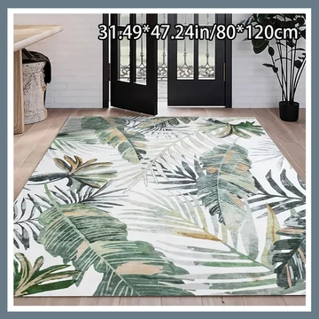 Koberec so vzorom kvetov 80 x 120 cm BT674413-1