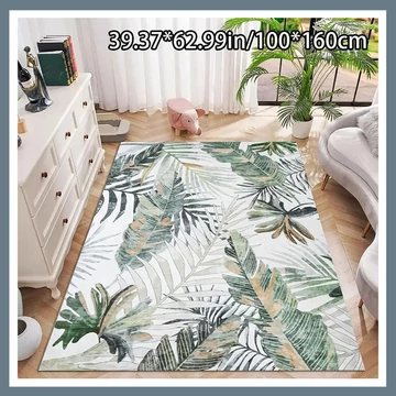 Koberec so vzorom kvetov 100 x 160 cm BT674413-2