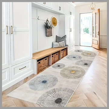 Moderný abstraktný protišmykový koberec 60x300 cm - GA334810-b