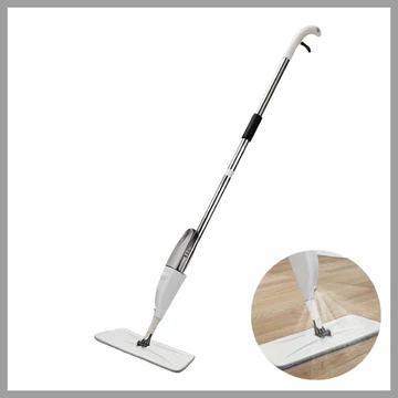 Praktický mop s rozprašovačom vody - 122 cm KP378114