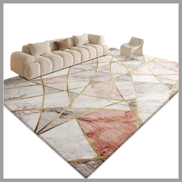 Zamatový koberec 200x300 cm - Mramorový vzor (T) VA891913-c