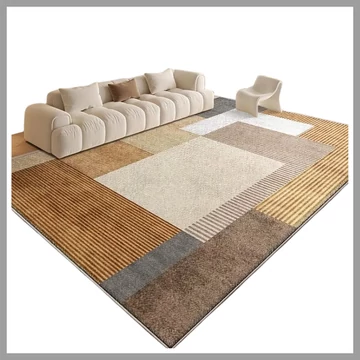 Zamatový koberec 160x230 cm - Obdĺžnikový s pestrými vzormi (T) WX892066