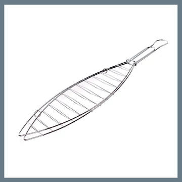 HAPPY GREEN BBQ grilovací rošt na ryby 30 cm 5012180-A