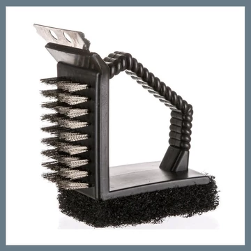 HAPPY GREEN 3 v 1 čistič grilu – kefa 50122355