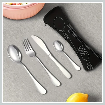 Súprava príboru z nehrdzavejúcej ocele – strieborná DA1165010-e