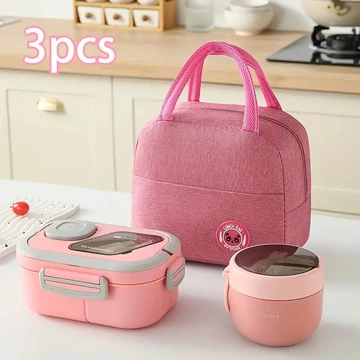 3-dielna obedová súprava – ružová EV233664-r