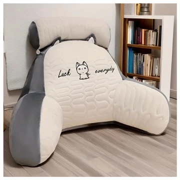 Ergonomický vankúš na čítanie sivý 80x60 KT76339580