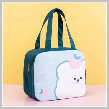 Nosič potravín na zips ľadový medveď PJM18WZ1