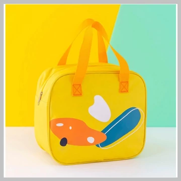 Nosič potravín na zips žltý PJM21WZ2