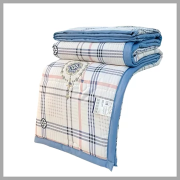 Letná prikrývka s motívom – Štýl Quingya, kvetinový vzor, 180x220 cm LC1219602-b