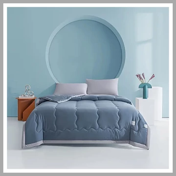 Jednofarebná letná prikrývka – Svetlomodrá, 230 x 200 cm UY1133169-f