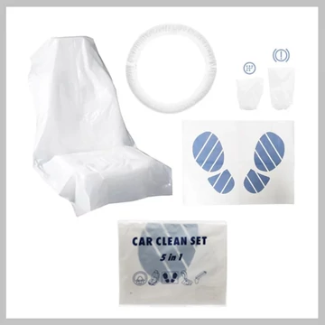 5 v 1 ochranná sada do auta pre autoservisy 475487GR