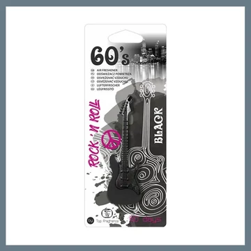 Osviežovač vzduchu do auta Guitar, čierna vôňa 11652