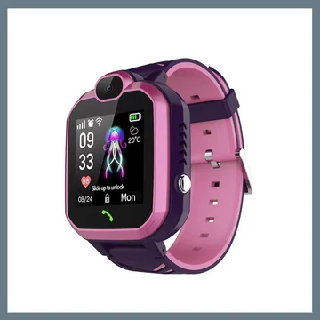 Ružové inteligentné hodinky Kido H1-2G pre deti holm0650