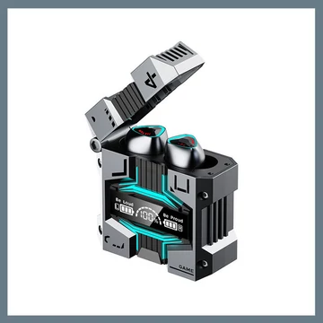 Bark TWS bluetooth slúchadlá do uší sivé ENC - potlačenie okolitého hluku holm0690