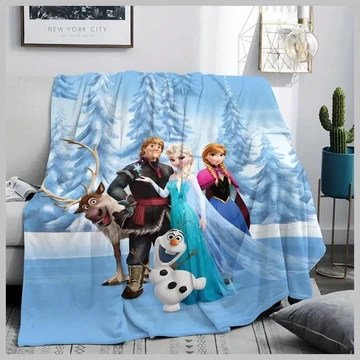 Disney Frozen pléd 180 x 200 cm KD1243304-5