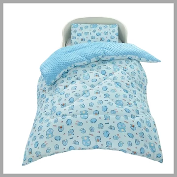 4 ročné obdobia prikrývka do detskej postieľky – Nebesky modrá, 150x120 cm GH42210-c