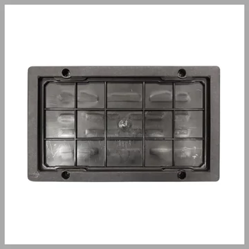 Rámik na evidenčné číslo | pre motocykle | zacvakávací 470008M