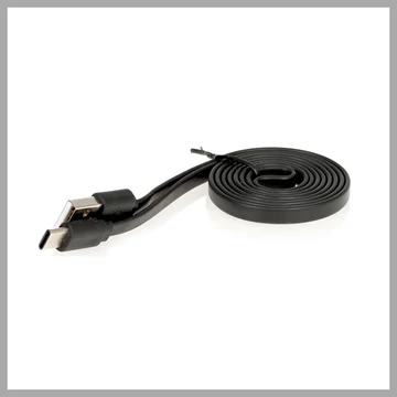 Alca | type-C USB kábel | čierna 510660