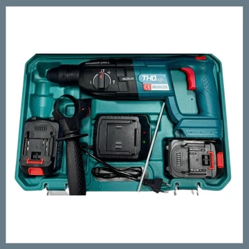 Elektrická príklepová vŕtačka THO Lux s 2 lítiovými batériami, 48 V M-2611