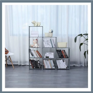 Herzberg 9-poschodová úložná polica HG-03633