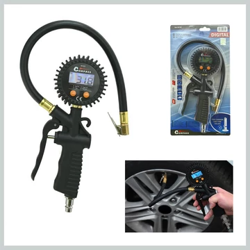 Digitálny vzduchový piest s manometrom 9352