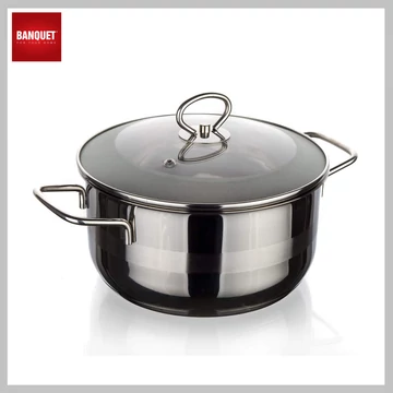 Nerezový hrniec MATTE New Line 6,5 l s pokrievkou 48ES0505CS26-A