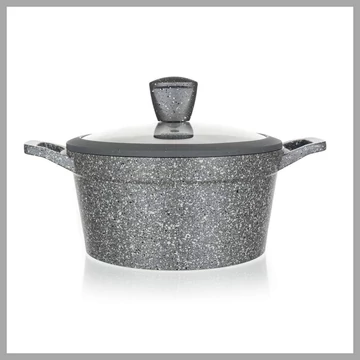 BANQUET Pekáč s nepriľnavým povrchom GRÁNIT 20 cm 40050820-A