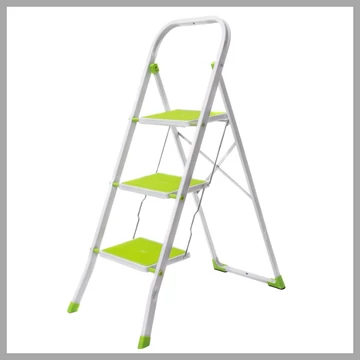 BRILANZ Oceľový rebrík, 3-stupňový 01780503