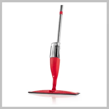 CLEANMAXX Mop s rozprašovačom a nádržkou na vodu, červený DS15057-L