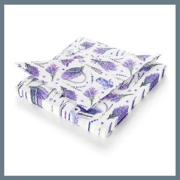 BANQUET Papierové servítky 33 x 33 cm, LEVANDUĽA, 20 ks 29251595