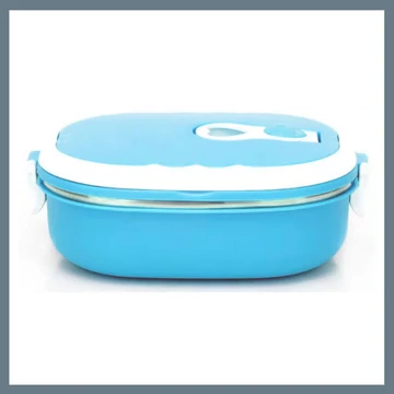 Victor Oválna obedová dóza 0,9 l, modrá V-1651-K