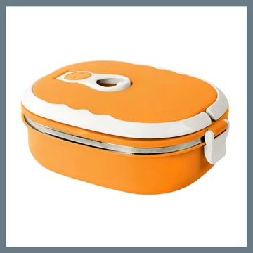 Victor Oválna obedová dóza 0,9 l, oranžová V-1651-N