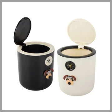 Mini odpadkový kôš do detskej izby so psím motívom 2 litrový 27330