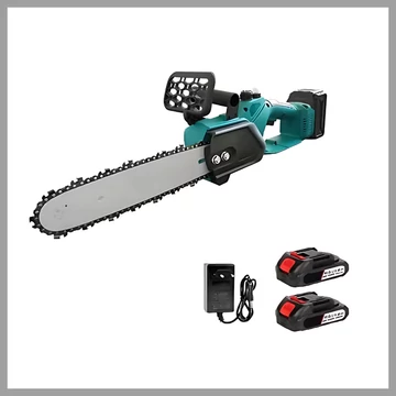 Tho LUX dvanásťpalcová akumulátorová reťazová píla s dvomi štyridsaťosemvoltovými batériami M deväť nula deväť dva
