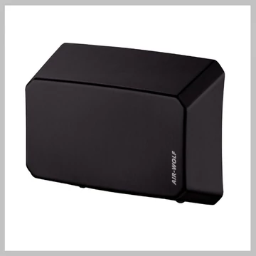 AIR-WOLF automatický sušič rúk – čierny, nerezová oceľ – 1000 W – 10-032 (Séria B)