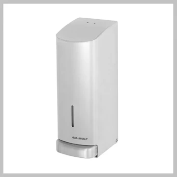 AIR-WOLF dávkovač mydla z nehrdzavejúcej ocele – inox – 1200 ml – 60-142 (séria Alpha)
