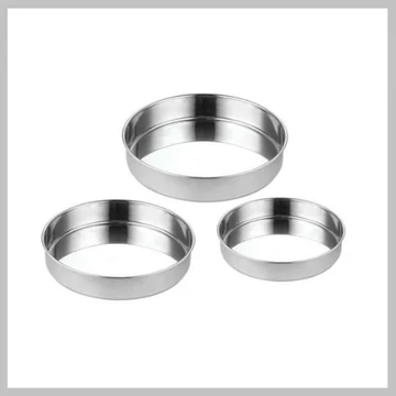 Victor okrúhla servírovacia sada na torty z nehrdzavejúcej ocele – 25 / 32 / 36 cm – V-DGP02