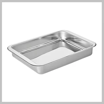 Victor Nerezový plech na pečenie 45x35x4,5 cm V-FP45M