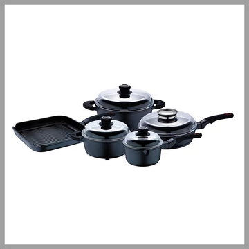 Bergner 9-dielna súprava hrncov s pokrievkami – BG-6493